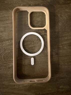 Magnetic iPhone Pro Max 16 Transparent Phone Case with MagSafe for iPhone